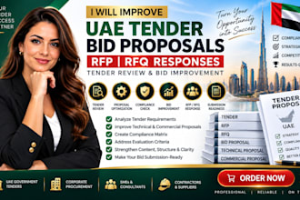 improve uae tender bid proposals rfp rfq responses tender review bid improvement