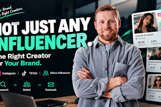 do influencer marketing tiktok instagram mirco influencer research list outreach