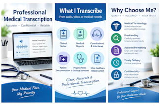 do professional medical transcription