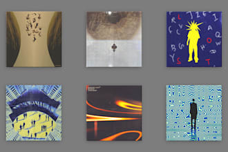 experimental surreal album cover art
