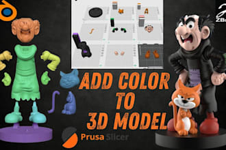 convert stl to 3mf color paint split slice for bambu lab ams multicolor print