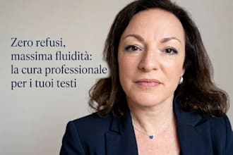 proofread and edit your italian text