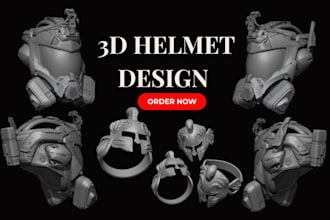 sculpt custom 3d cosplay armor,3d mask design,oni mask for 3d printing