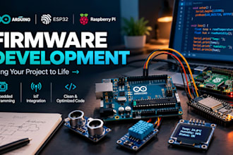 create arduino firmware for your electronic project