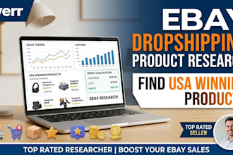 do ebay drop shipping product research for USA,UK market