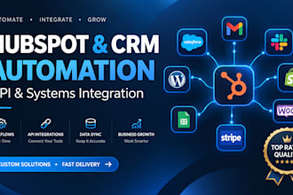hubspot CRM automation API integration systems integration