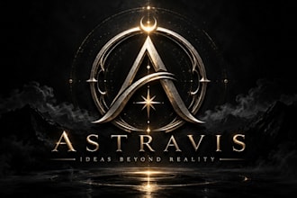 design a professional , magical, occult, or fantasy mystical logo