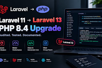 upgrade your laravel app to laravel 13 or migrate legacy php to laravel