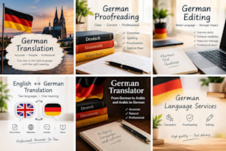 translate arabic to german and german to arabic