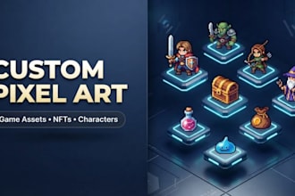 create custom pixel art and nft art characters