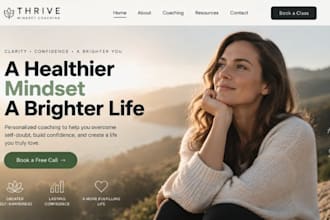 design squarespace mindset coach website  leadership coach website counseling