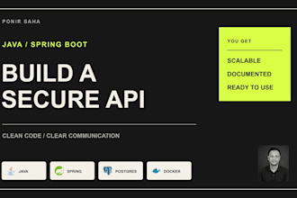 spring boot rest API development