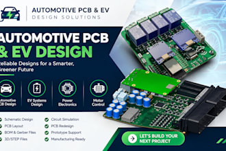 design automotive pcb for ev, bms and battery management systems