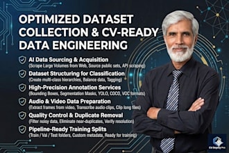 collect images and develop custom dataset for CV tasks