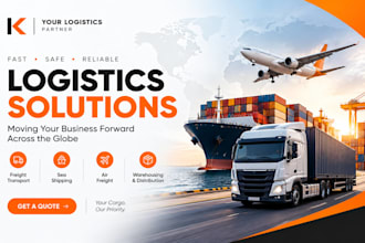modern logistics website for your business