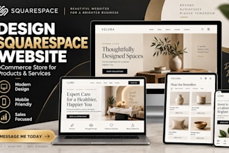 design german squarespace website ecommerce store for products and services