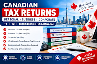 do canadian personal, business, corporate and cross border tax returns