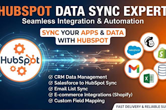 set up seamless hubspot data sync and custom API integration
