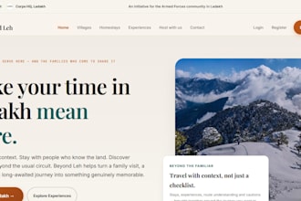 build a trail craft travel site