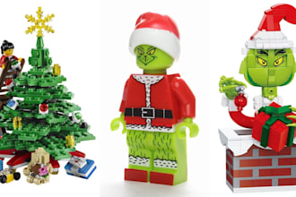 design custom lego moc 3d lego model holiday christmas lego