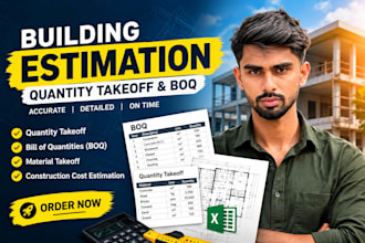 do construction estimating, quantity takeoff and boq