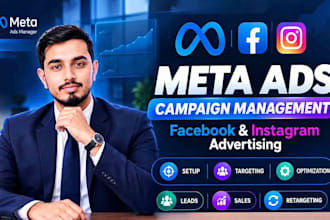 facebook ads and instagram ads campaign setup and management