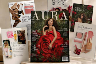 design editorial magazine layouts indesign digital magazine catalog brochure