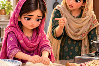 write engaging urdu stories and video scripts