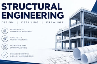 be civil and structure engineering, sign and seal structural design