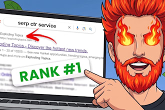 boost real organic google search traffic tracked in gsc keyword ranking serp ctr