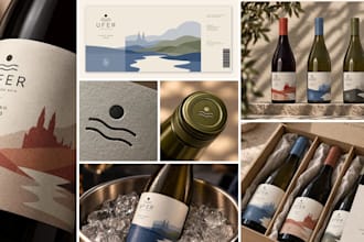 design premium product packaging and label design