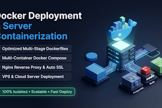 set up docker and deploy your app on server