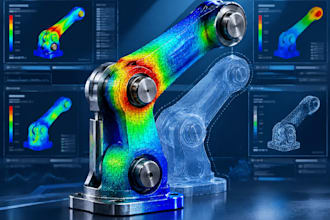 perform fea, structural stress analysis, and engineering simulation using ansys