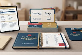 teach you moroccan darija and arabic language