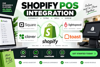 setup shopify pos square clover lightspeed toast pos integration