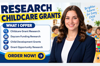 research childcare grant daycare funding child development grant opportunities