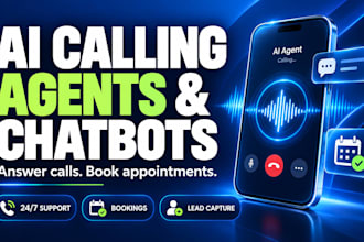 automate calls, chats, bookings, and customer support with ai