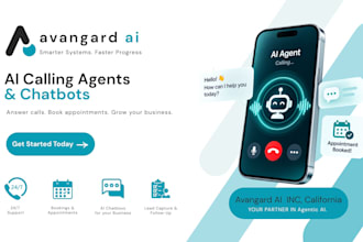 automate calls, chats, bookings, and customer support with ai