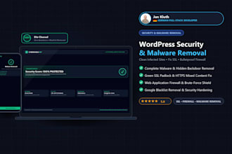 secure wordpress website, remove malware and install ssl certificate
