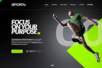 design wix sports website fall league team registration website football website