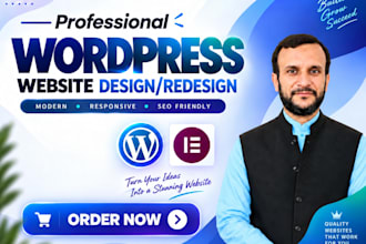 create a responsive wordpress business website