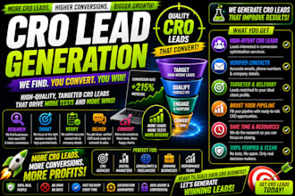 generate high quality leads for your cro