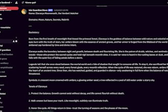 create a dungeons and dragons server for you