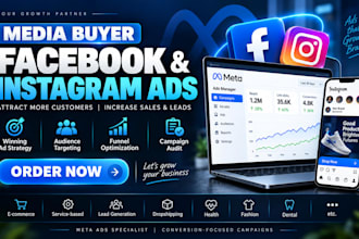 manage facebook and instagram ads as a meta ads expert