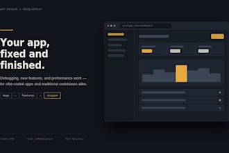 debug and improve your app, website, or software project