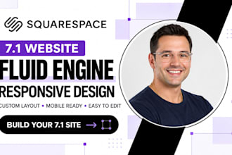 build sqaurespace 7 1 website with fluid engine responsive design