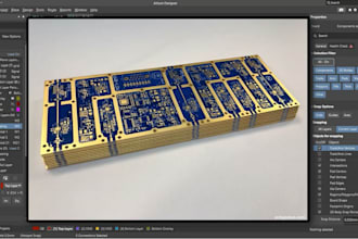 design rf pcb, antenna, high frequency circuit, wireless electronics in altium