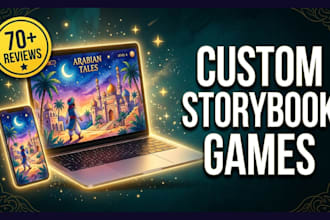build interactive ai storybook web game gift