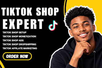 create, setup, manage UK tiktok shop, tiktok shop manager