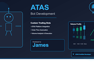 develop atas indicators, atas bot, order flow, footprint, dom